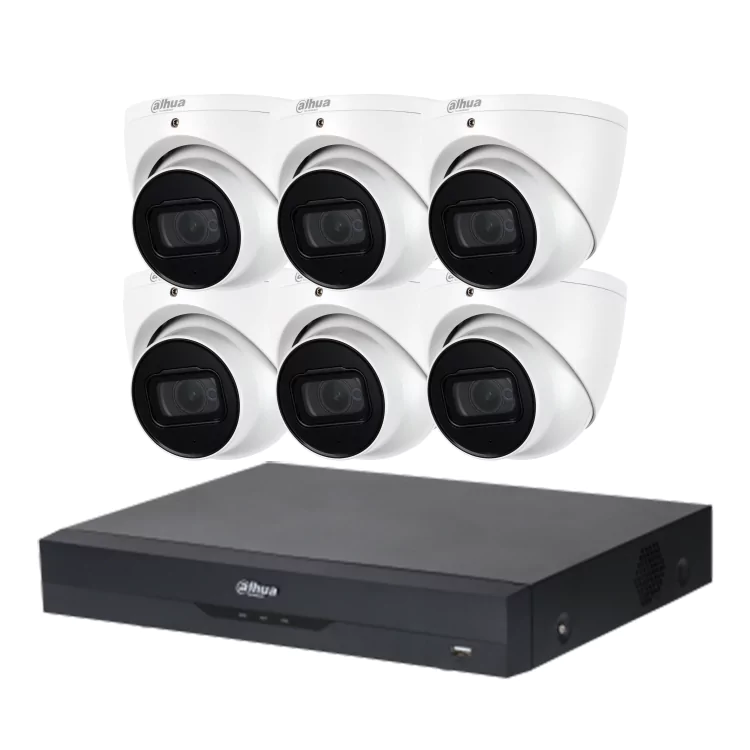 6 x 6MP Dahua CCTV System