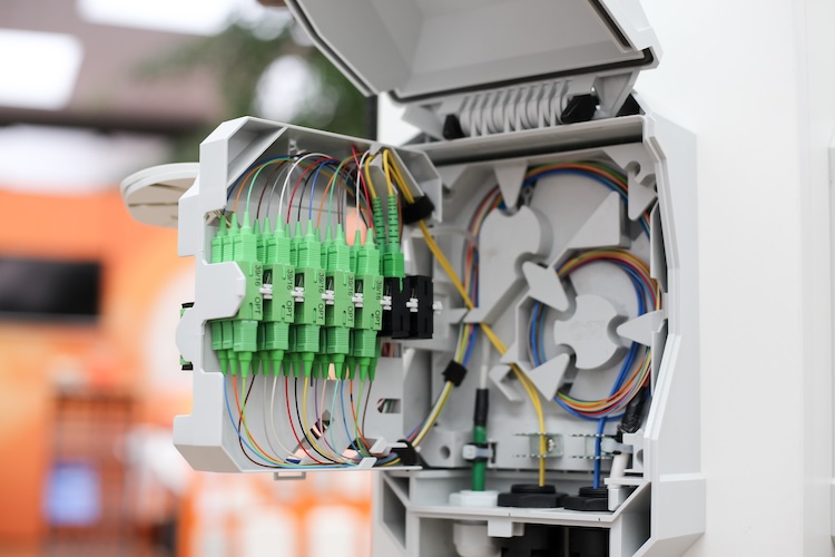 FTTP setup for an NBN installation